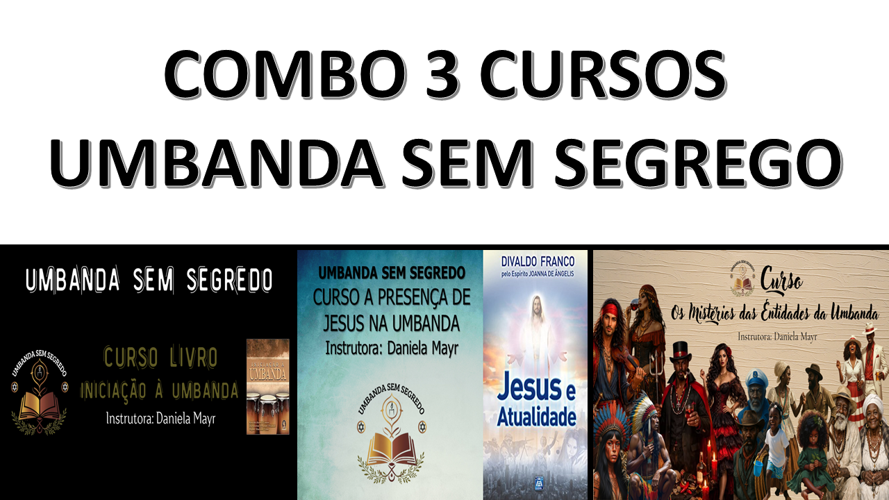 Combo 3 Cursos – Umbanda Sem Segredo